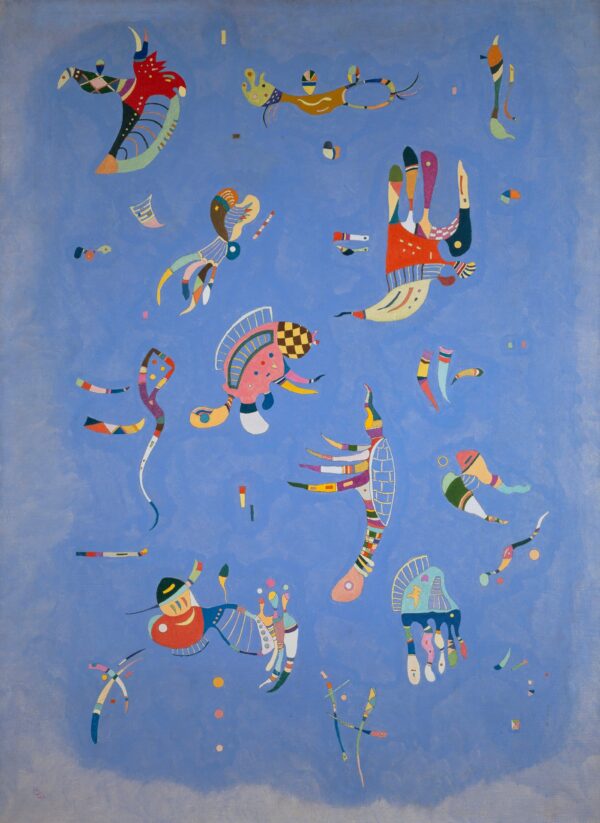 Bleu de ciel (Sky Blue) - by Wassily Kandinsky