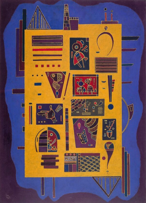 A Conglomerate - by Wassily Kandinsky