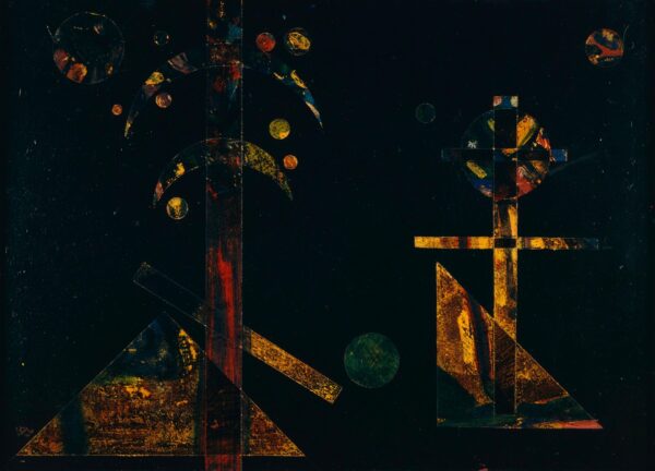 To Nina for Christmas - by Wassily Kandinsky