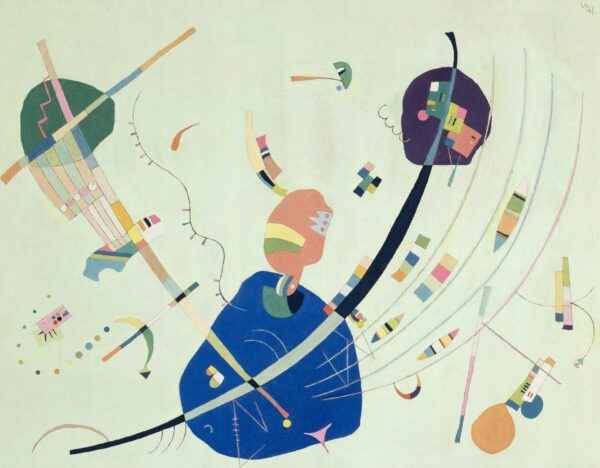 To the Blue - by Wassily Kandinsky
