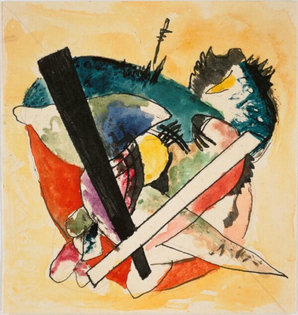 Untitled - by Wassily Kandinsky