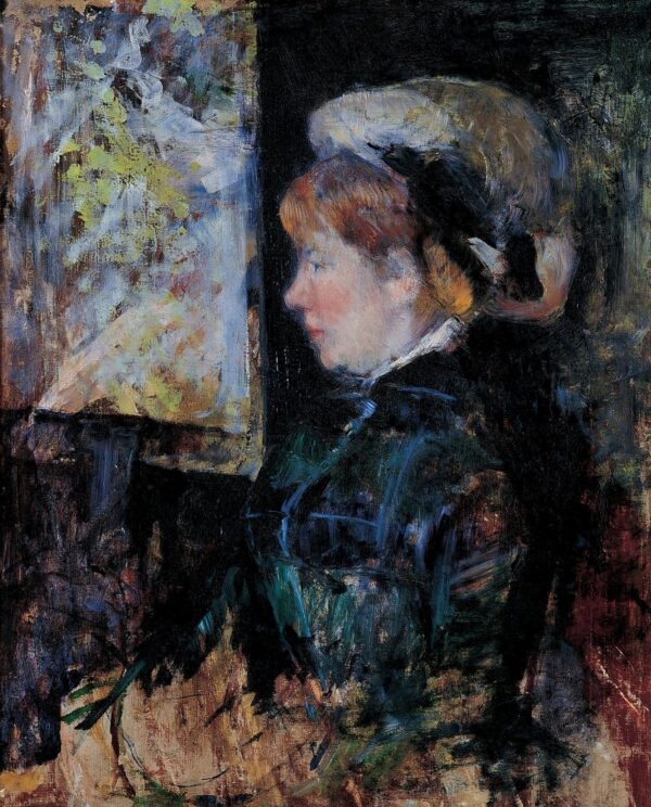 The Visitor - by Mary Cassatt