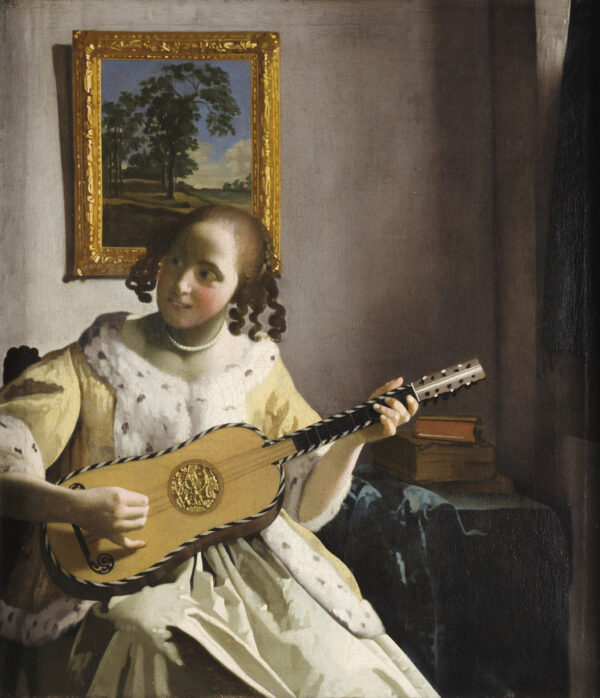 The Guitar Player - by Johannes Vermeer