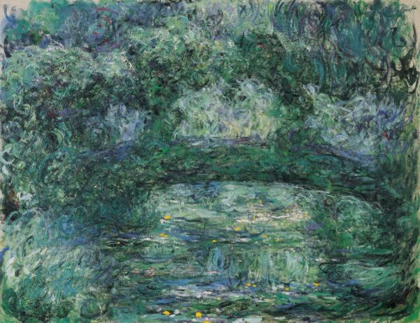 The Japanese Bridge - by Claude Monet