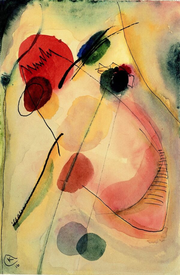 Untitled - by Wassily Kandinsky