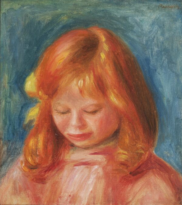 Retrato de Jean Renoir - by Pierre-Auguste Renoir