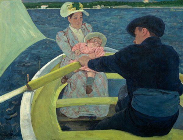 The Boating Party - by Mary Cassatt