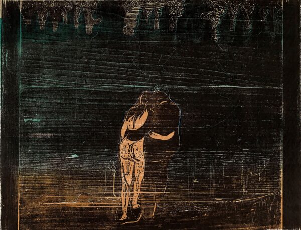 To the Forest - by Edvard Munch