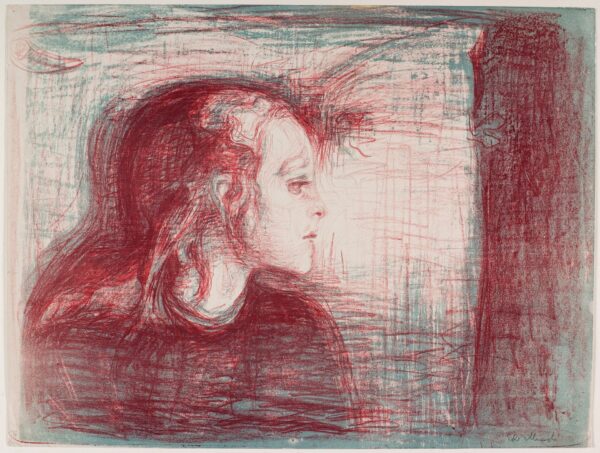 The Sick Child I - by Edvard Munch