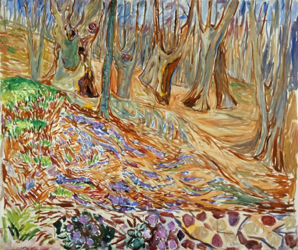 Elm Forest in Spring - by Edvard Munch