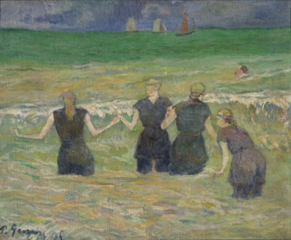Women Bathing - by Paul Gauguin