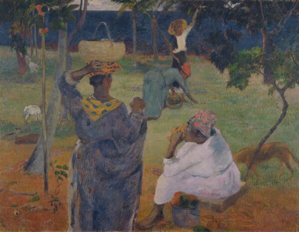 The Mango Trees, Martinique - by Paul Gauguin