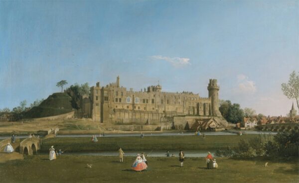 Warwick Castle - by Canaletto