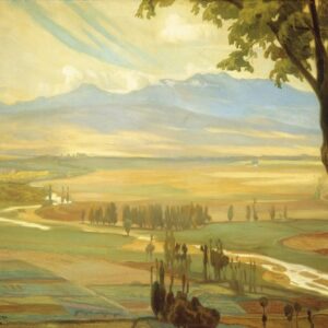 Avila Morning (The Ambles Valley) - by Diego Rivera