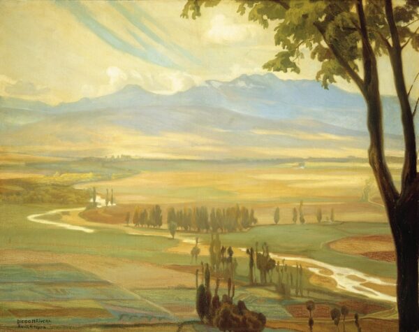 Avila Morning (The Ambles Valley) - by Diego Rivera