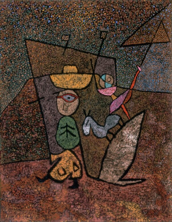 Traveling Circus - by Paul Klee