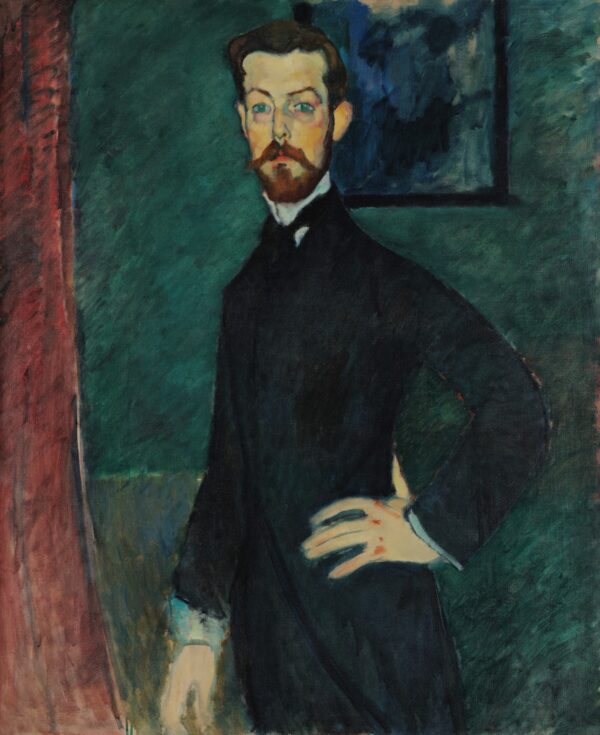 Portrait of Dr. Paul Alexandre - by Amedeo Modigliani