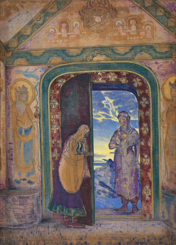 The Messenger - by Nicholas Roerich