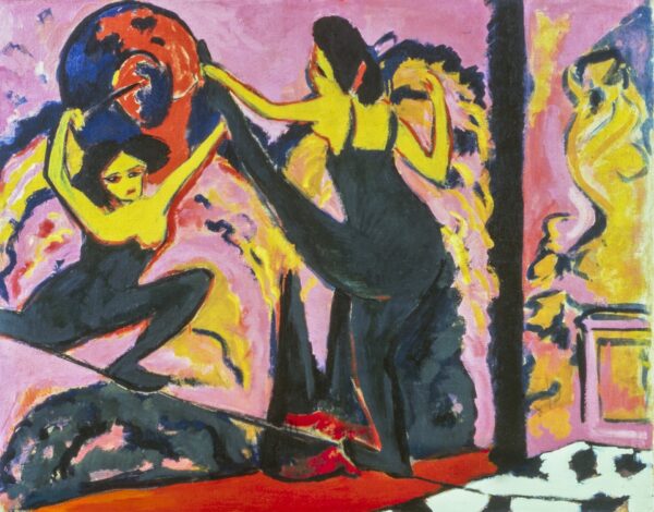 Tightrope Walk - by Ernst Ludwig Kirchner