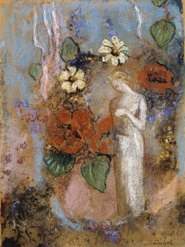 Pandora - by Odilon Redon