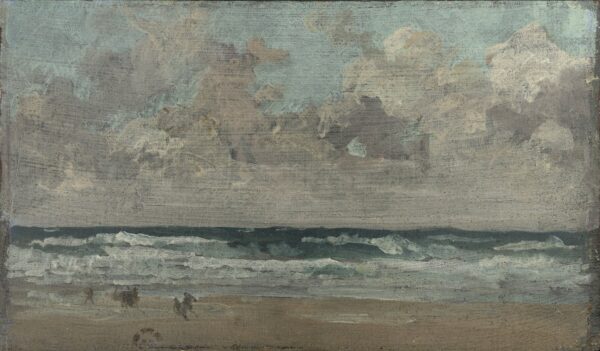 Violet and Silver: The Great Sea - by James Abbott McNeill Whistler
