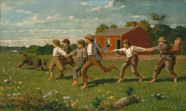 "Snap the Whip" by Winslow Homer