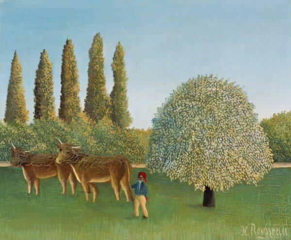 Meadowland - by Henri Rousseau