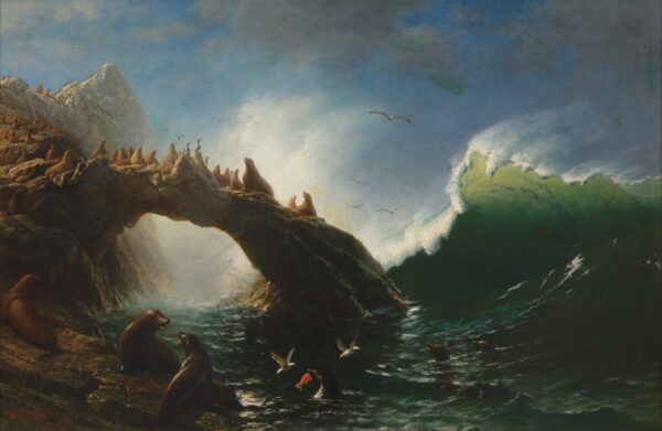 Farallon Island - Albert Bierstadt