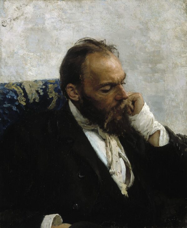 Portrait of Professor Ivanov - by Ilya Repin