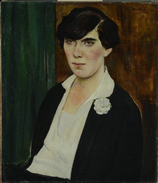 A Woman's Portrait - by Willy Jaeckel