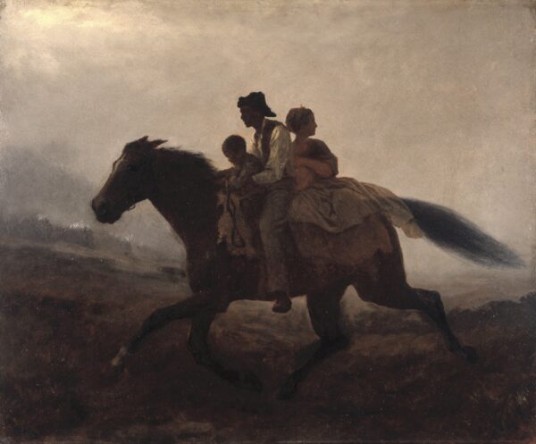 A Ride for Liberty - The Fugitive Slaves - by Eastman Johnson